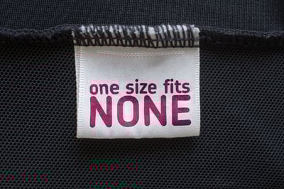 no-one-size-fits-all
