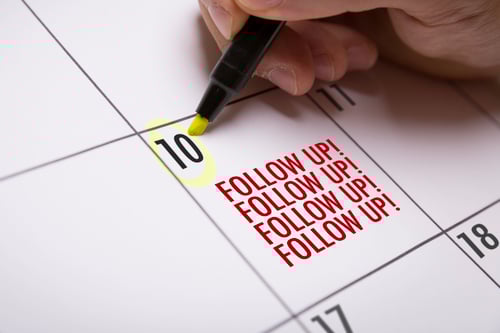 Follow Up Immediately After a Referral