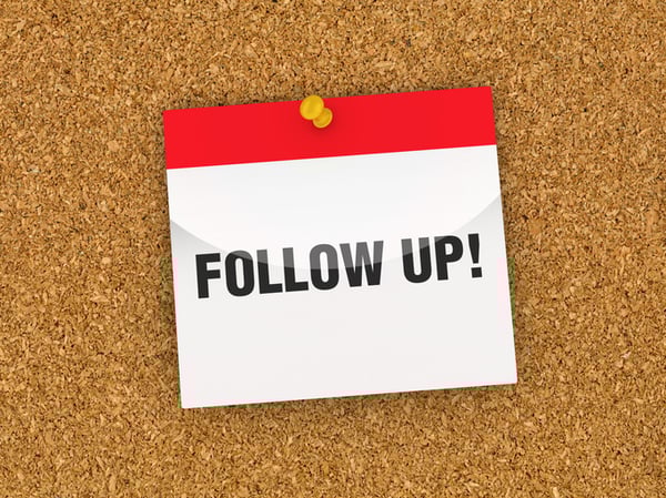 how to follow up after sending a proposal