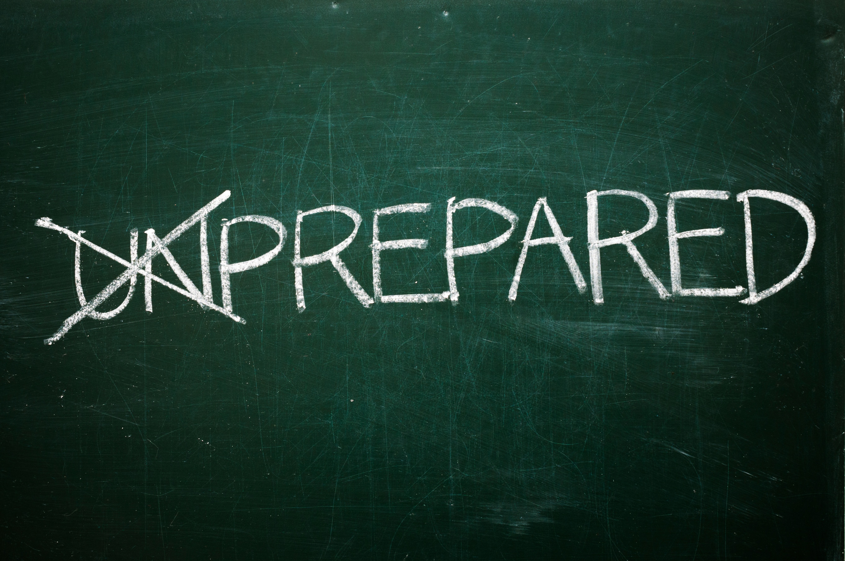 Be Prepared