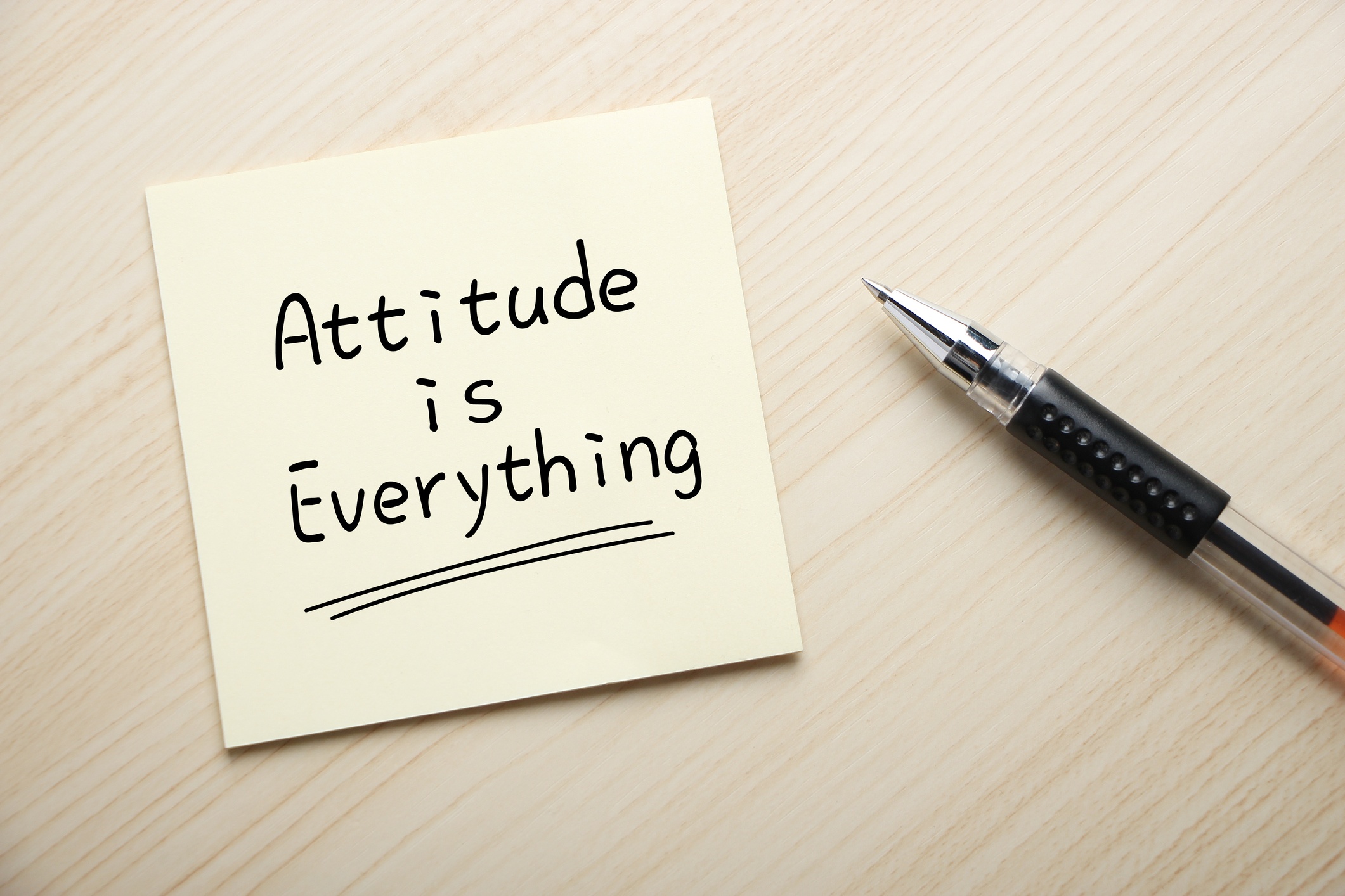 Keep a Positive Attitude