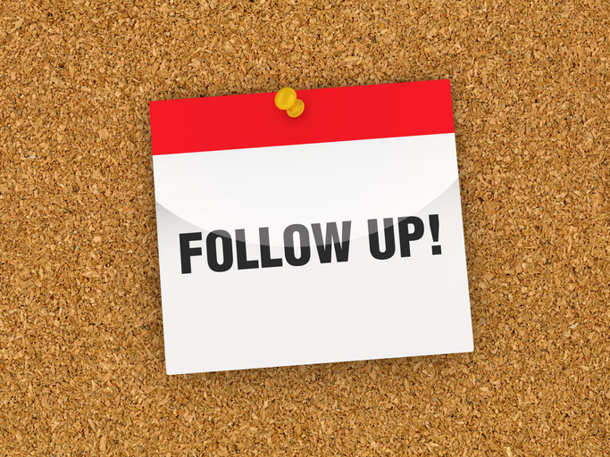 how to follow up after sending a proposal
